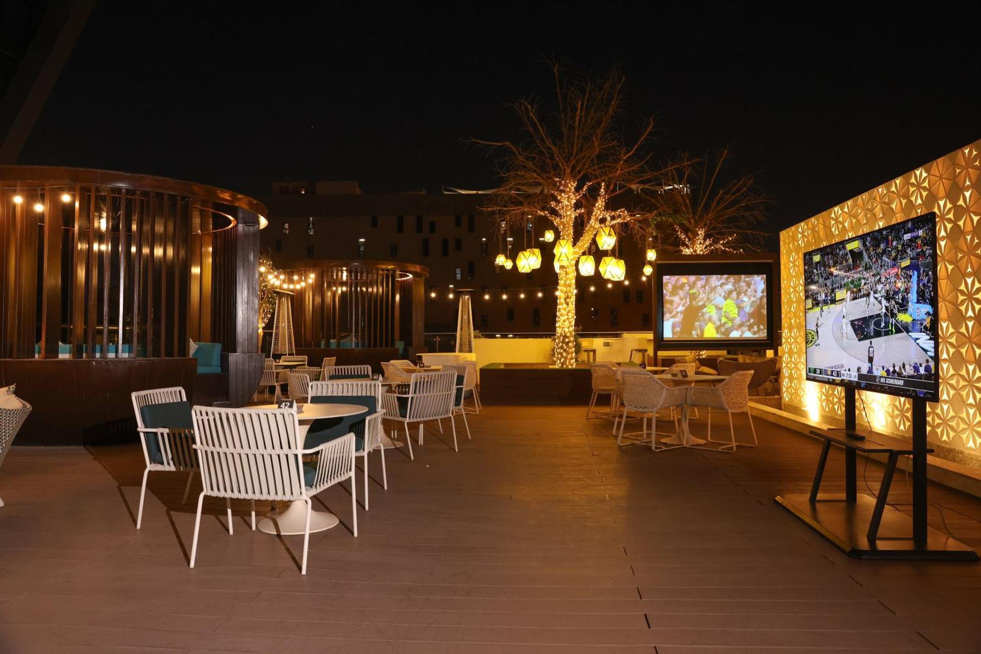 Steigenberger Hotel Доха Екстер'єр фото The Sky Bar